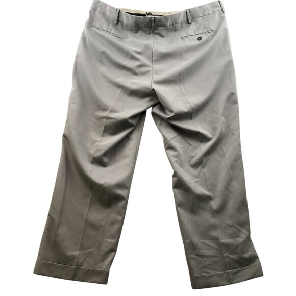 Dockers Mens Pants Size 39 Relaxed Fit Khaki Chino Straight Leg Pleated Gray - Picture 2 of 10